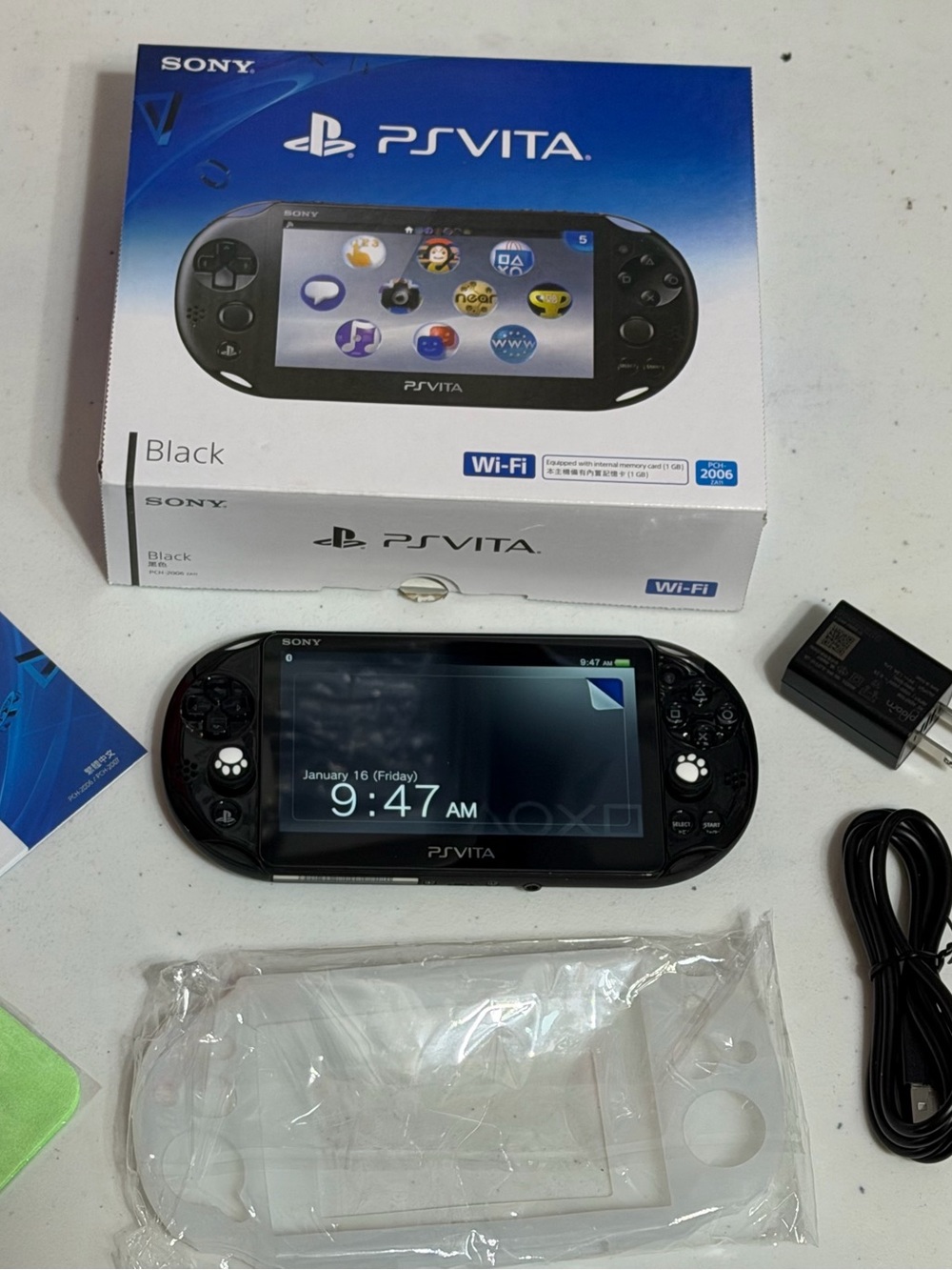 Sony PS Vita 2000 Handheld Gaming Console - Black